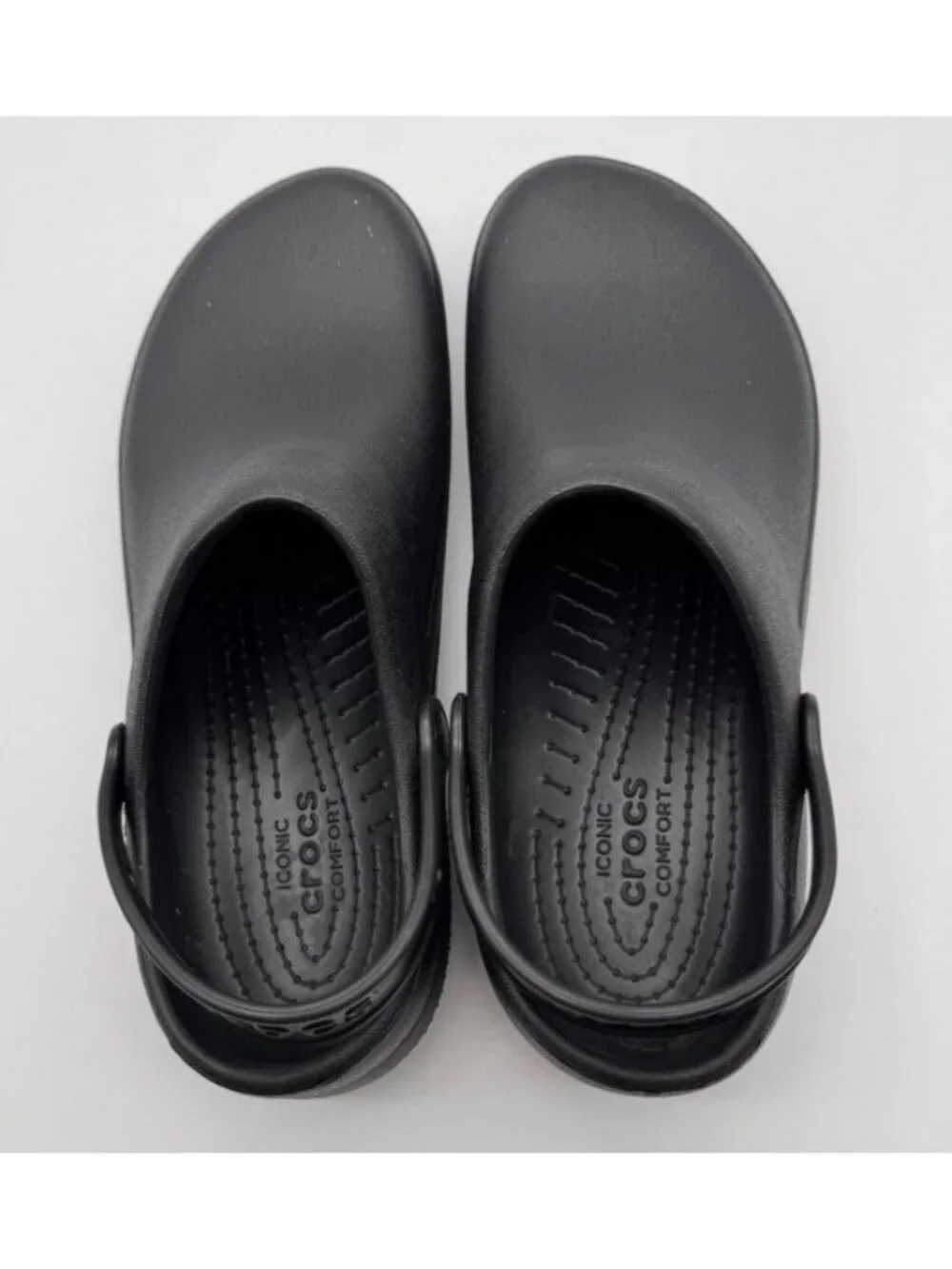 Crocs Specialist II Work Clogs 204590 Black Slip On Casual Shoes Men's Size 12